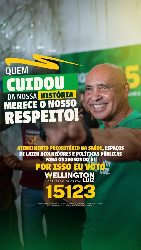 Arte Wellington Luiz 15123 - Respeito aos idosos