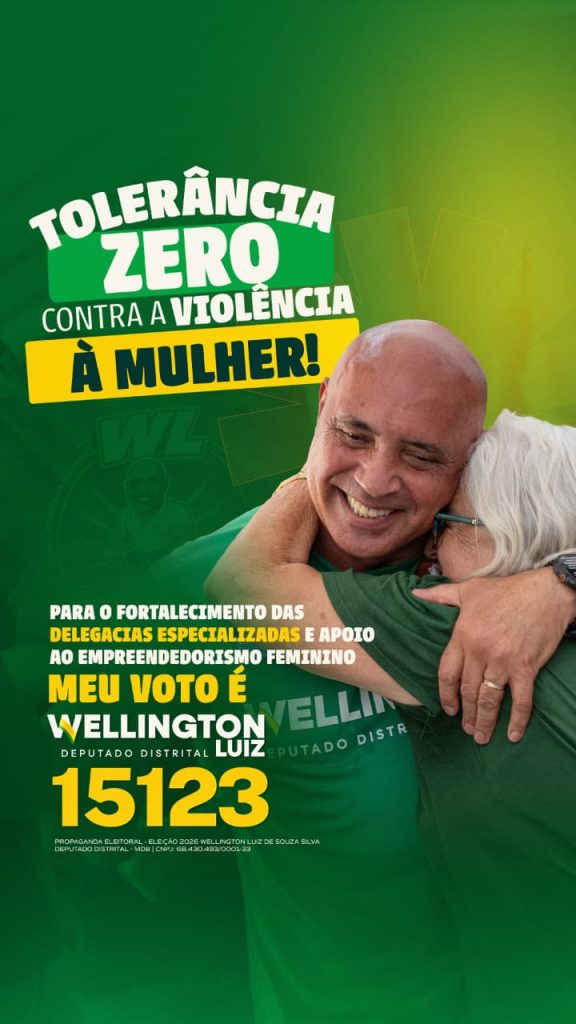 Arte Wellington Luiz 15123 - Tolerância zero